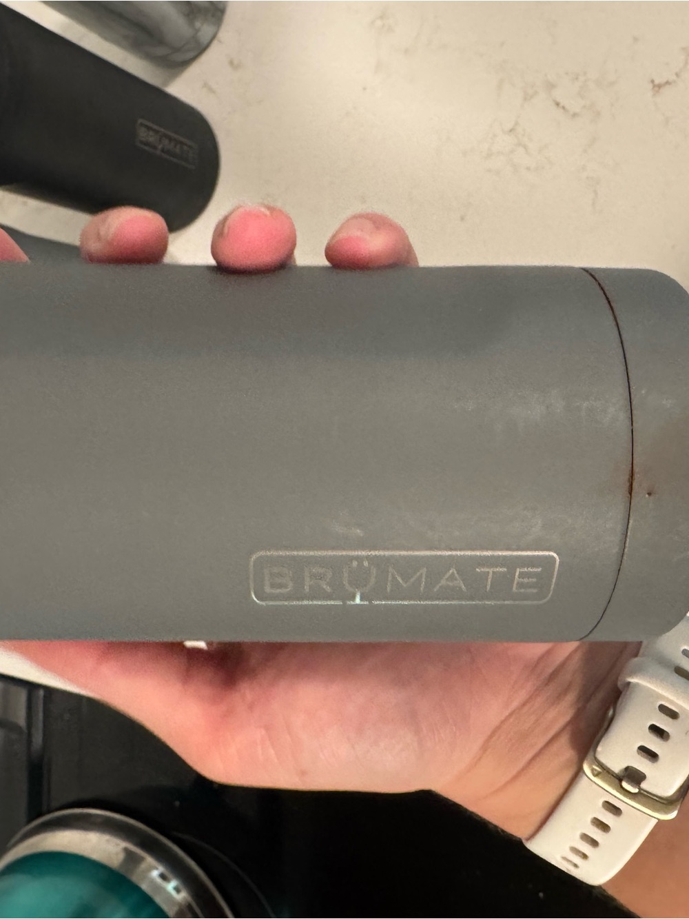 BRUMATE Insulated Can Coolers - Gray/Charcoal/Black/Marble - Picture 3 of 6